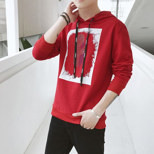 2018 long sleeve crew slim student hat guard junior hoodies men's jacket fall dress sweatshirts men hoodie, Black
2018 long sleeve crew slim student hat guard junior hoodies men's jacket fall dress sweatshirts men hoodie, Black
