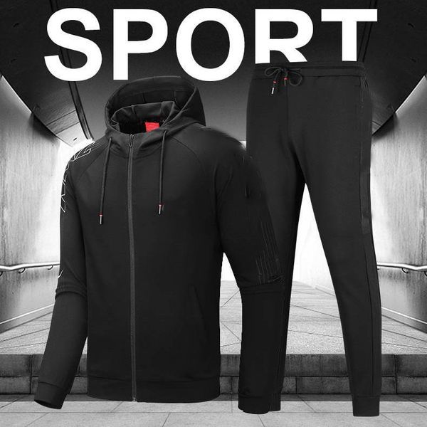 19ss роскошный мужской спортивный костюм черный красный сплошной цвет куртка + брюки из двух частей костюм причинно активный спортивный кост, Gray
19ss роскошный мужской спортивный костюм черный красный сплошной цвет куртка + брюки из двух частей костюм причинно активный спортивный кост, Gray