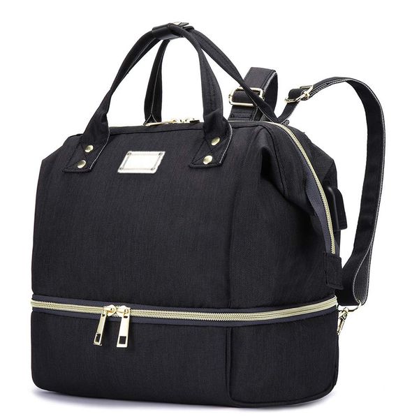 cysincos outdoor momi bag oxford zipper multifunction double shoulder bag mom backpack large capacity bottle insulation package
cysincos outdoor momi bag oxford zipper multifunction double shoulder bag mom backpack large capacity bottle insulation package