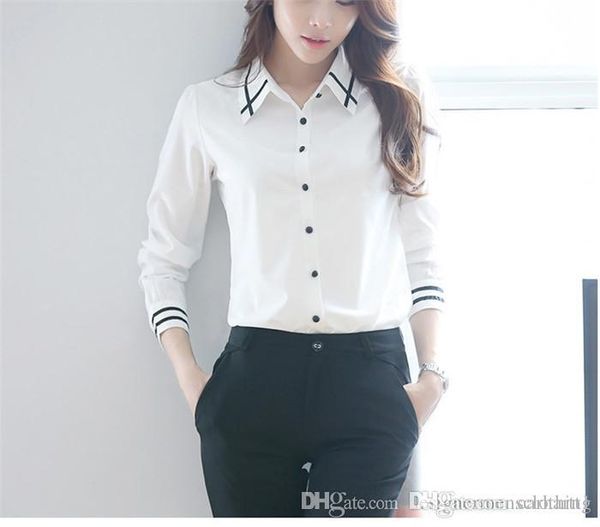 fashion womens lapel neck panelled shirt designer contracted atmosphere long sleeve shirts students girls favorite female clothing, White
fashion womens lapel neck panelled shirt designer contracted atmosphere long sleeve shirts students girls favorite female clothing, White