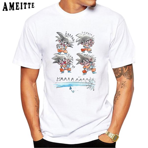 ameitte new arrivals kamehameha design t-shirt summer men's t shirt fashion geek style funny cartoon boy hip hop tees, White;black
ameitte new arrivals kamehameha design t-shirt summer men's t shirt fashion geek style funny cartoon boy hip hop tees, White;black