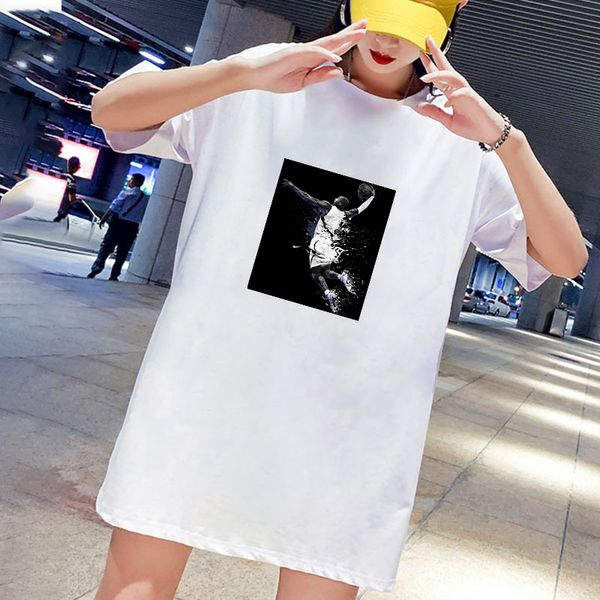 2020 cotton new women summer tees plus size shirt short sleeve t shirt printed cotton t-shirt women designer clothing -4xl, White
2020 cotton new women summer tees plus size shirt short sleeve t shirt printed cotton t-shirt women designer clothing -4xl, White