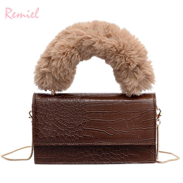 2018 new fashion female tote bag quality pu leather women's crocodile pattern handbag plush portable shoulder messenger bags
2018 new fashion female tote bag quality pu leather women's crocodile pattern handbag plush portable shoulder messenger bags