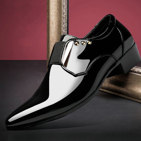 casual gentlemen slip-on leather shoes formal shoes business men loafers classic men dress a53-78, Black
casual gentlemen slip-on leather shoes formal shoes business men loafers classic men dress a53-78, Black