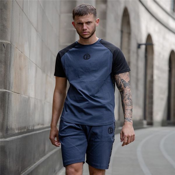 men's sportswear summer t-shirt suit short sleeve t-shirt + short pants fitness men's sportswear jogging sui dynasty, Gray
men's sportswear summer t-shirt suit short sleeve t-shirt + short pants fitness men's sportswear jogging sui dynasty, Gray