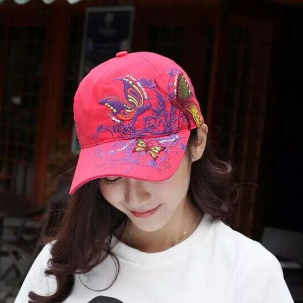 1 pcs 2017new fashion butterfly embroidery baseball cap summer style women snapback hat 7 colors, Blue;gray
1 pcs 2017new fashion butterfly embroidery baseball cap summer style women snapback hat 7 colors, Blue;gray