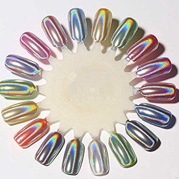 2pcs holographic powder holosexual salon nails pigment unicorn mirror chrome gel nail polish powder laser dust for nail, Silver;gold
2pcs holographic powder holosexual salon nails pigment unicorn mirror chrome gel nail polish powder laser dust for nail, Silver;gold