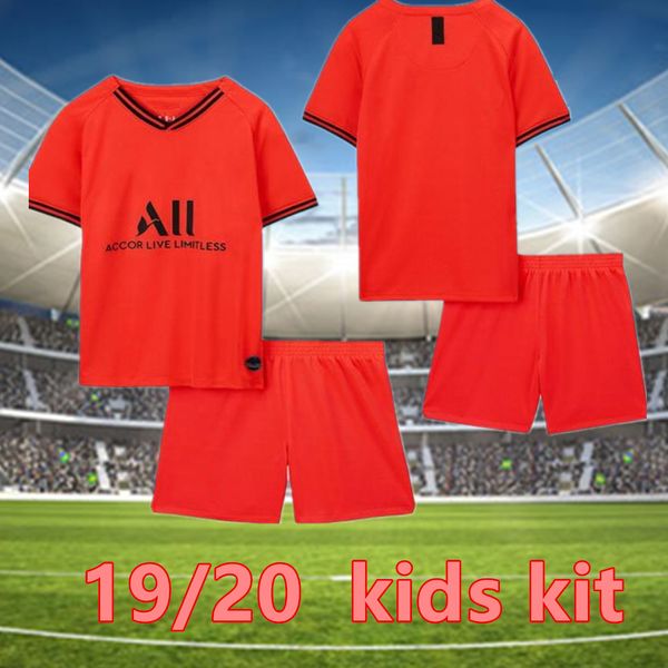 kids kit 2020 paris away red #7 mbappe #10 neymar jr boys soccer jerseys 19/20 child suit football uniforms customized jersey + shorts, Black
kids kit 2020 paris away red #7 mbappe #10 neymar jr boys soccer jerseys 19/20 child suit football uniforms customized jersey + shorts, Black