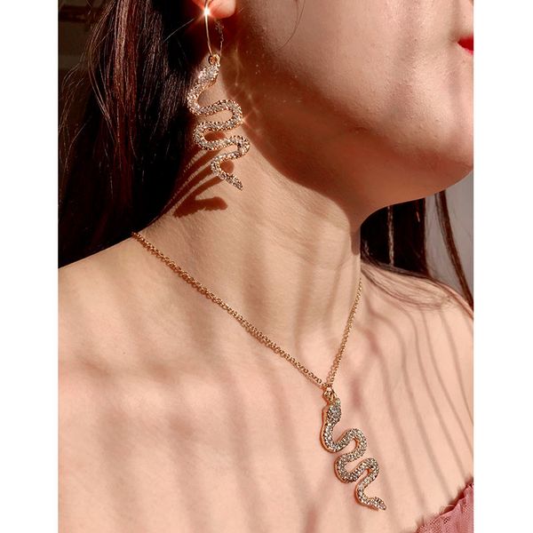 bynouck trendy new animal snake pendant necklace for women boho style charm alloy necklace female birthday jewelry bijoux gift, Silver
bynouck trendy new animal snake pendant necklace for women boho style charm alloy necklace female birthday jewelry bijoux gift, Silver