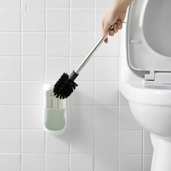 toilet brush set wall-mounted toilet rack cleaning brush set creative with base l0410
toilet brush set wall-mounted toilet rack cleaning brush set creative with base l0410