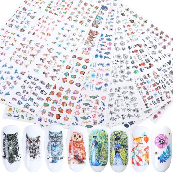 7pcs water transfer nail stickers animals geometry personality pattern nail polish strips wraps decals manicure trbn1129-1212, Black
7pcs water transfer nail stickers animals geometry personality pattern nail polish strips wraps decals manicure trbn1129-1212, Black