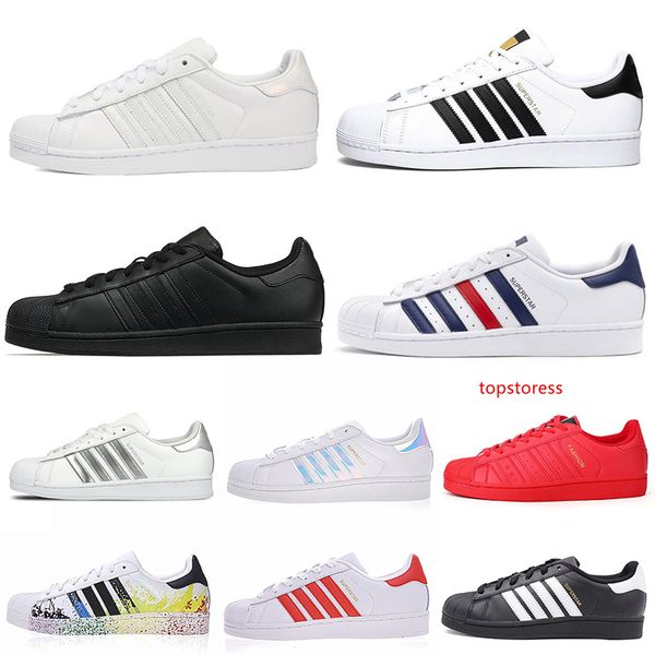 2020 new superstars casual shoes plate-forme men women chaussures triple white black 80s pride star flats designer sneakers 36-45
2020 new superstars casual shoes plate-forme men women chaussures triple white black 80s pride star flats designer sneakers 36-45