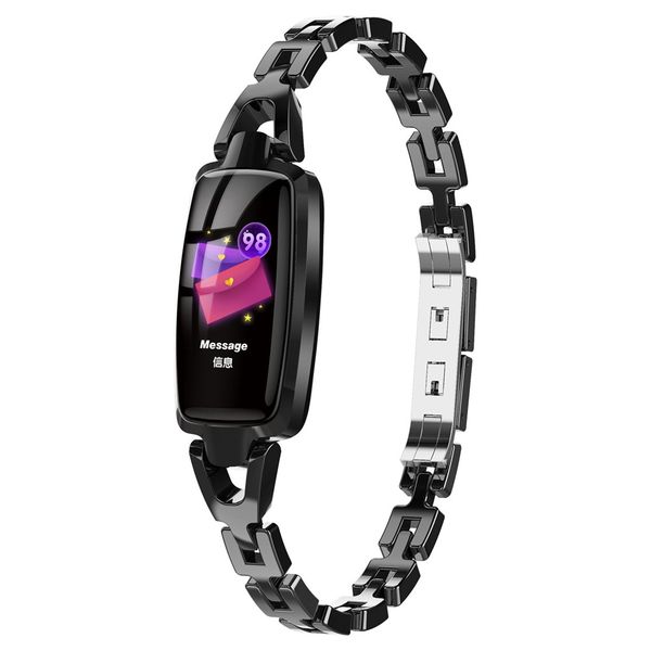 women smart bracelet dr66 lady fitness tracker smart band heart rate monitor blood pressure watch girls gift steel wristband
women smart bracelet dr66 lady fitness tracker smart band heart rate monitor blood pressure watch girls gift steel wristband