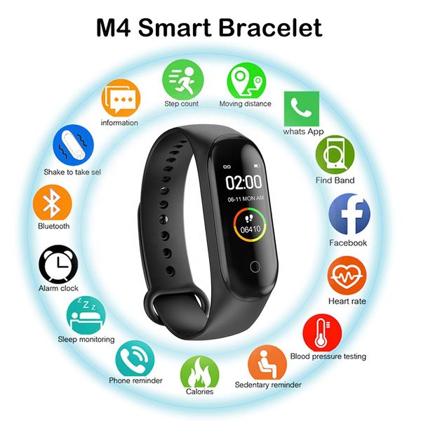 m4 sport smart band fitness tracker sport bracelet heart rate fitbpro 0.96 inch smartband monitor health wristband pk mi band 4
m4 sport smart band fitness tracker sport bracelet heart rate fitbpro 0.96 inch smartband monitor health wristband pk mi band 4