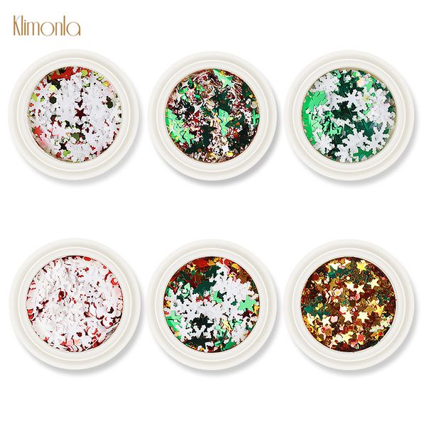 1bottle holographic nail stickers mix christmas snowflake star nail sequins new year glitter dust xmas tree slice decorations, Silver;gold
1bottle holographic nail stickers mix christmas snowflake star nail sequins new year glitter dust xmas tree slice decorations, Silver;gold