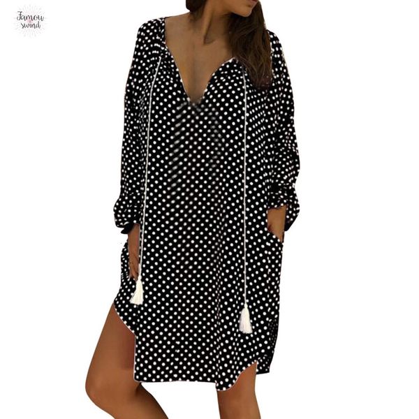 dresses women womens leopard 5xl vitality dress 2019 polka dot print v neck long sleeve ladies party club dress, Black;gray
dresses women womens leopard 5xl vitality dress 2019 polka dot print v neck long sleeve ladies party club dress, Black;gray