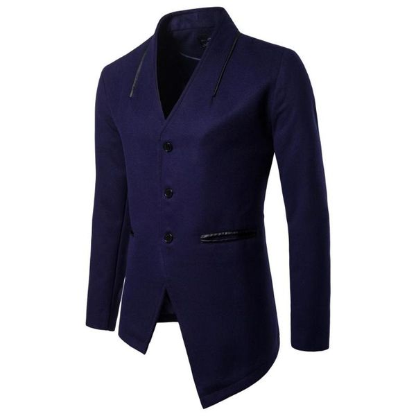 woollen overcoat high-quality smart casual solid male men's clothes men's coats winter autumn fashion business, Black
woollen overcoat high-quality smart casual solid male men's clothes men's coats winter autumn fashion business, Black