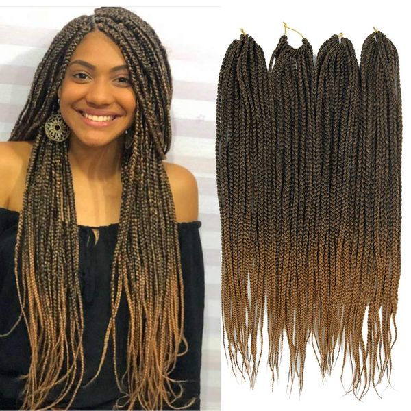 1 pieces one pack brown medium box braids crochet hair crochet box braids kanekalon synthetic hair crotchet box braids hair 22 inch, Black
1 pieces one pack brown medium box braids crochet hair crochet box braids kanekalon synthetic hair crotchet box braids hair 22 inch, Black