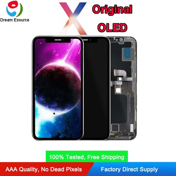 high qaulity oled screen for iphone x original fog complete perfect touch and display color & dhl shipping
high qaulity oled screen for iphone x original fog complete perfect touch and display color & dhl shipping
