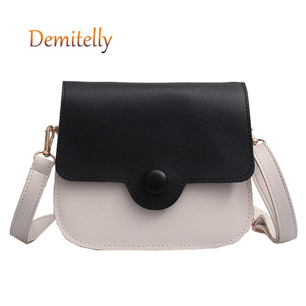 contrast color women's handbag pu leather fine chain shoulder messenger bag texture button decoration lady tote bag wallet
contrast color women's handbag pu leather fine chain shoulder messenger bag texture button decoration lady tote bag wallet