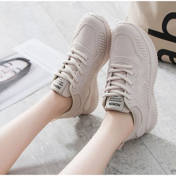 women knitted mesh sneakers flat platform casual vulcanized shoes fashion lace up comfort soft breathable walking footwear new, Black
women knitted mesh sneakers flat platform casual vulcanized shoes fashion lace up comfort soft breathable walking footwear new, Black