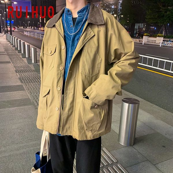 ruihuo solid jacket men coat streetwear bomber jacket men hip hop winter coat windbreaker xxl 2019 autumn, Black;brown
ruihuo solid jacket men coat streetwear bomber jacket men hip hop winter coat windbreaker xxl 2019 autumn, Black;brown