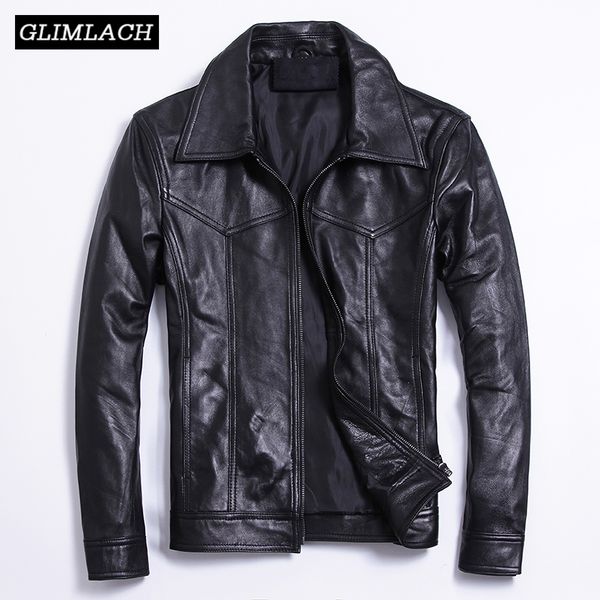casual motorcycle leather jackets men slim black genuine leather jacket coats large size 5xl luxury real sheepskin riding coat
casual motorcycle leather jackets men slim black genuine leather jacket coats large size 5xl luxury real sheepskin riding coat