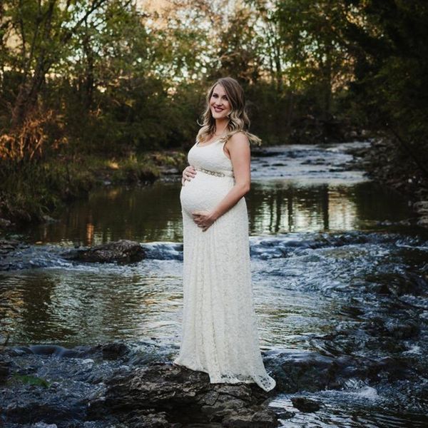new lace maternity dresses for p shoot maxi gown sleeveless long pregnant women pregnancy dress pgraphy prop baby shower, White
new lace maternity dresses for p shoot maxi gown sleeveless long pregnant women pregnancy dress pgraphy prop baby shower, White