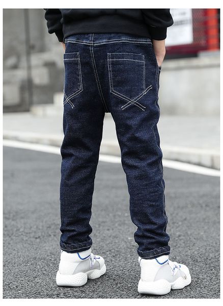 5-13y boys clothes slim straight jeans children denim clothing kids long pants baby boy casual trousers active baby jeans, Blue
5-13y boys clothes slim straight jeans children denim clothing kids long pants baby boy casual trousers active baby jeans, Blue