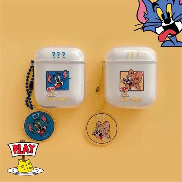 cartoon cute cat and mouse, airpods protective cover drop resistant strong protection and anti-lost wireless bluetooth headset cover
cartoon cute cat and mouse, airpods protective cover drop resistant strong protection and anti-lost wireless bluetooth headset cover
