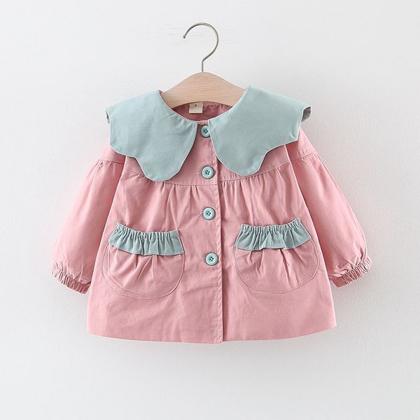 2019 fashion autumn trench coat outwear for baby girls infants kids children long sleeve coats jackets cardigan casaco s9625, Blue;gray
2019 fashion autumn trench coat outwear for baby girls infants kids children long sleeve coats jackets cardigan casaco s9625, Blue;gray