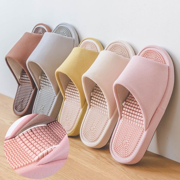 indoor non-slip thick bottom 3d acupoint massage slippers for men women 2019 cotton&linen heighten chic designers platform shoes, Black
indoor non-slip thick bottom 3d acupoint massage slippers for men women 2019 cotton&linen heighten chic designers platform shoes, Black