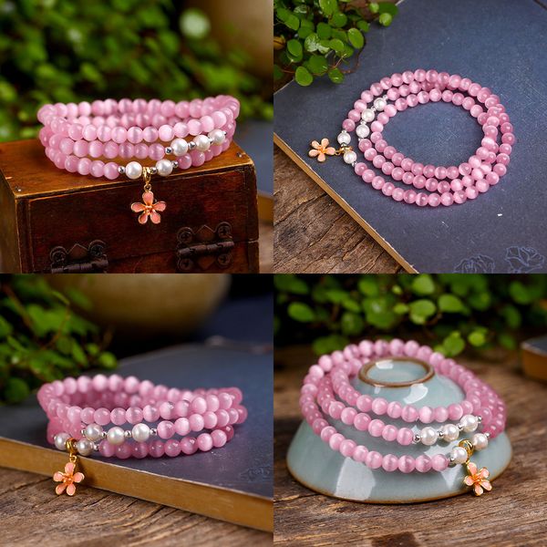 beaded jewelry crystal bracelet agate chalcedony powder blue a cat's-eye hand string woman ornaments bracelet mud kids bracelets, Black
beaded jewelry crystal bracelet agate chalcedony powder blue a cat's-eye hand string woman ornaments bracelet mud kids bracelets, Black