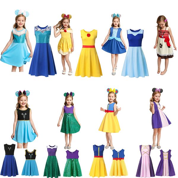 17s mom and daughter princess dress sets girl kids summer cartoon children kids princess dresses casual clothes kid trip frocks party, Red;yellow
17s mom and daughter princess dress sets girl kids summer cartoon children kids princess dresses casual clothes kid trip frocks party, Red;yellow