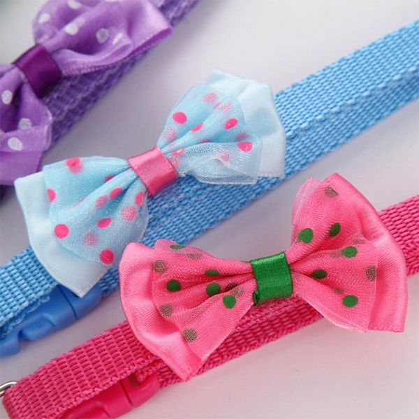 1pc candy color adjustable bow tie bell bowknot collar necktie puppy kitten dog cat pet accessories other cat supplies
1pc candy color adjustable bow tie bell bowknot collar necktie puppy kitten dog cat pet accessories other cat supplies