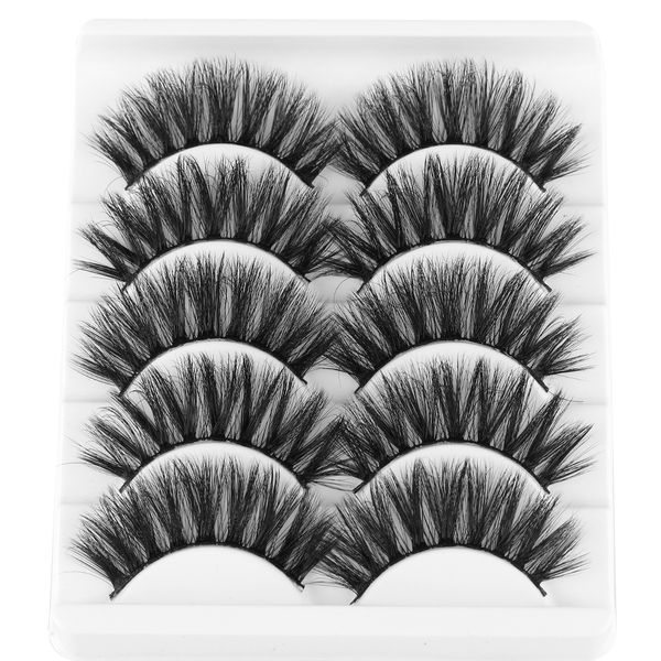 5pairs 3d mink soft hair false eyelashes wispy fuller thick lashes natural long lashes handmade eye makeup extension tools
5pairs 3d mink soft hair false eyelashes wispy fuller thick lashes natural long lashes handmade eye makeup extension tools