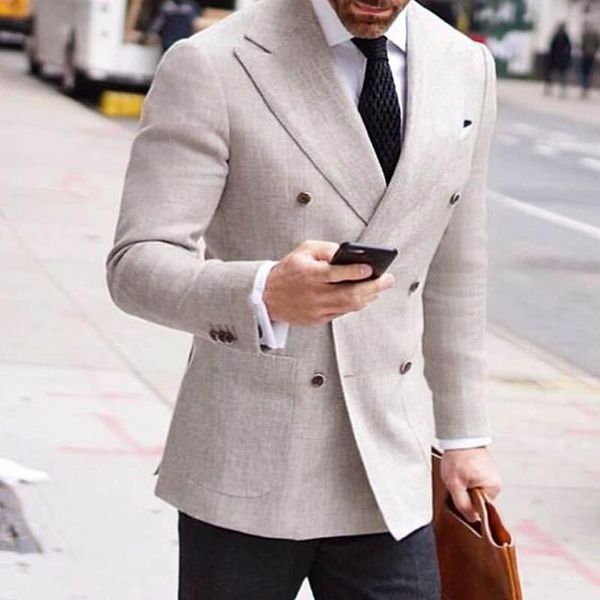 beige groom tuxedos double-breasted men wedding tuxedos peak lapel jacket blazer popular men dinner/darty suit(jacket+pants+tie) 1160, Black;gray
beige groom tuxedos double-breasted men wedding tuxedos peak lapel jacket blazer popular men dinner/darty suit(jacket+pants+tie) 1160, Black;gray