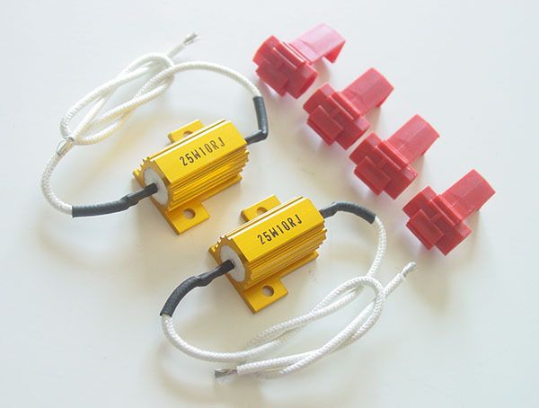 pa led 1 pair of led auto signal light error gold resistor fix kit 10 ohm 25w
pa led 1 pair of led auto signal light error gold resistor fix kit 10 ohm 25w