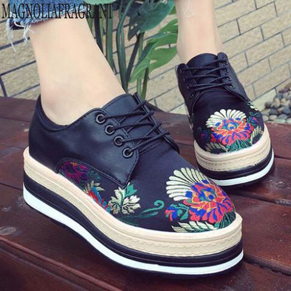 new fashion casual embroidery shoes woman platform single shoes women resistant sneakers breathable walking loafers y790, Black
new fashion casual embroidery shoes woman platform single shoes women resistant sneakers breathable walking loafers y790, Black