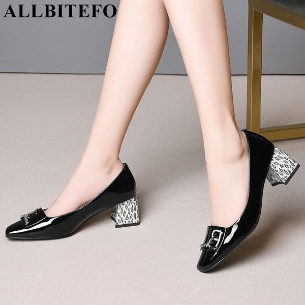 allbitefo size:34-41 genuine leather thick heel women shoes leopard print heel spring women high shoes office ladies, Black
allbitefo size:34-41 genuine leather thick heel women shoes leopard print heel spring women high shoes office ladies, Black