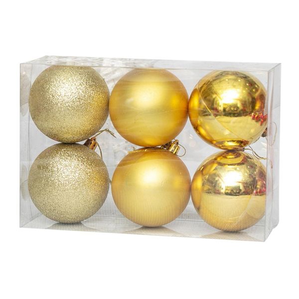 6pcs/set 10cm christmas ball shatterproof tree balls ornament set holiday xmas party decor tree ornaments 6 colors
6pcs/set 10cm christmas ball shatterproof tree balls ornament set holiday xmas party decor tree ornaments 6 colors