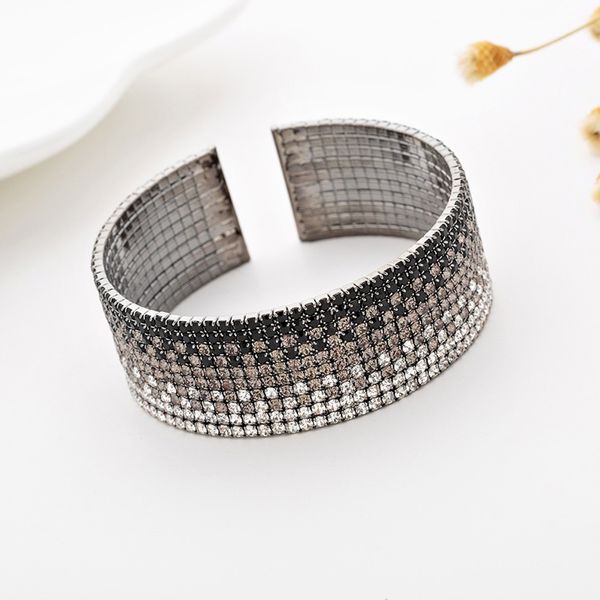 yfjewe bangles crystal silver color women jewelry christmas gift new design crystal bracelets for women lover bracelets b232, Black
yfjewe bangles crystal silver color women jewelry christmas gift new design crystal bracelets for women lover bracelets b232, Black