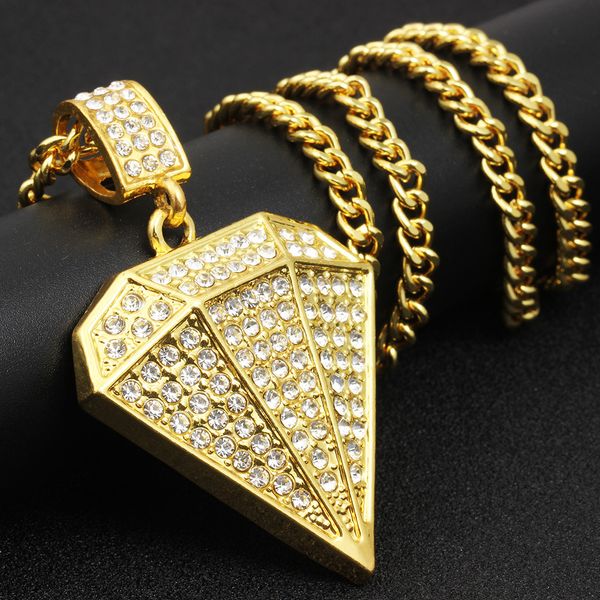 hip hop jewelry big diamond shape pendant hip hop necklace men jewelry for men necklace, Silver
hip hop jewelry big diamond shape pendant hip hop necklace men jewelry for men necklace, Silver