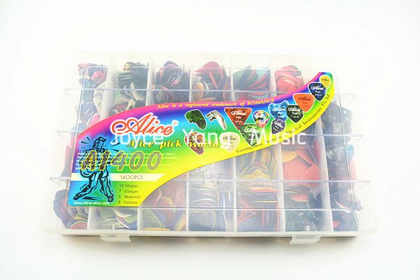 1400pcs alice guitar pick world all kind of guitar picks plectrums original case box ing
1400pcs alice guitar pick world all kind of guitar picks plectrums original case box ing