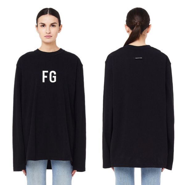 2020 страх божий shirt fog письмо печать с длинным рукавом футболки ретро street комфортная сыпучие хлопка женщин дизайнер футболки моды, White;black
2020 страх божий shirt fog письмо печать с длинным рукавом футболки ретро street комфортная сыпучие хлопка женщин дизайнер футболки моды, White;black