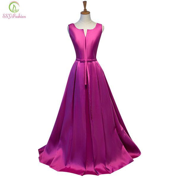 ssyfashion simple thick satin sleeveless floor-length long evening dress bridal banquet formal dresses custom made party gown, White;black
ssyfashion simple thick satin sleeveless floor-length long evening dress bridal banquet formal dresses custom made party gown, White;black