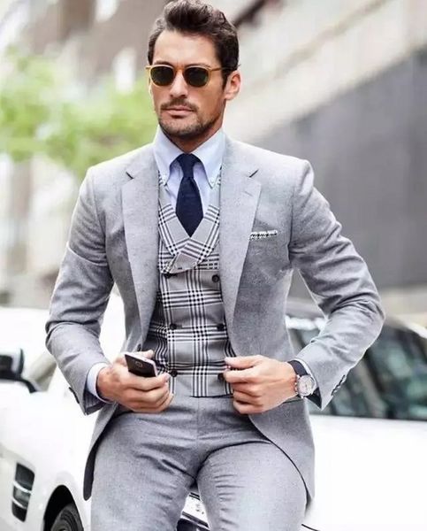 brand new light grey groom tuxedos notch lapel groomsman wedding 3 piece suit fashion men business jacket blazer(jacket+pants+tie+vest) 2660, Black;gray
brand new light grey groom tuxedos notch lapel groomsman wedding 3 piece suit fashion men business jacket blazer(jacket+pants+tie+vest) 2660, Black;gray