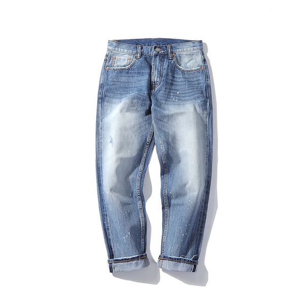 original design mbbcar narrow american vintage wash water bai chi ear tannins nine points feet jeans, Blue
original design mbbcar narrow american vintage wash water bai chi ear tannins nine points feet jeans, Blue