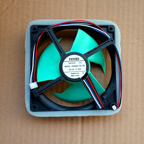 new original nmb 12539jh-15l-bu dc15v 0.24a 12cm for refrigerator cooling fan
new original nmb 12539jh-15l-bu dc15v 0.24a 12cm for refrigerator cooling fan