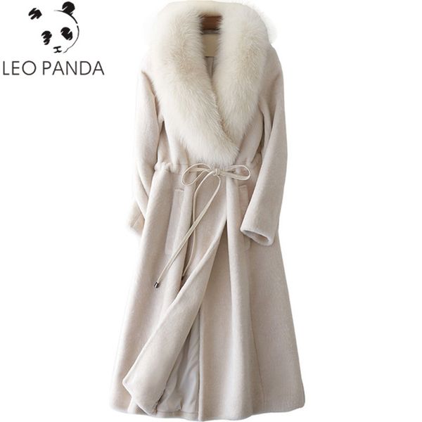 lambswool coat real fur fur collor coat 2018 winter women superior quality sheep shearing long korean wool jacket, Black
lambswool coat real fur fur collor coat 2018 winter women superior quality sheep shearing long korean wool jacket, Black